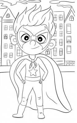 Только для мальчиков. Макси-раскраска. 